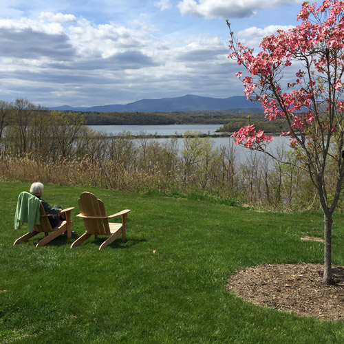 View of Hudson River